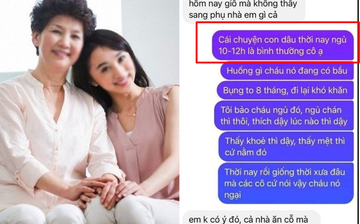 Con dâu bị họ hàng trách móc chuyện ngủ muộn, đọc tin nhắn của mẹ chồng mới ngỡ ngàng Con dâu bị họ hàng trách móc chuyện ngủ muộn, đọc tin nhắn của mẹ chồng mới ngỡ ngàng