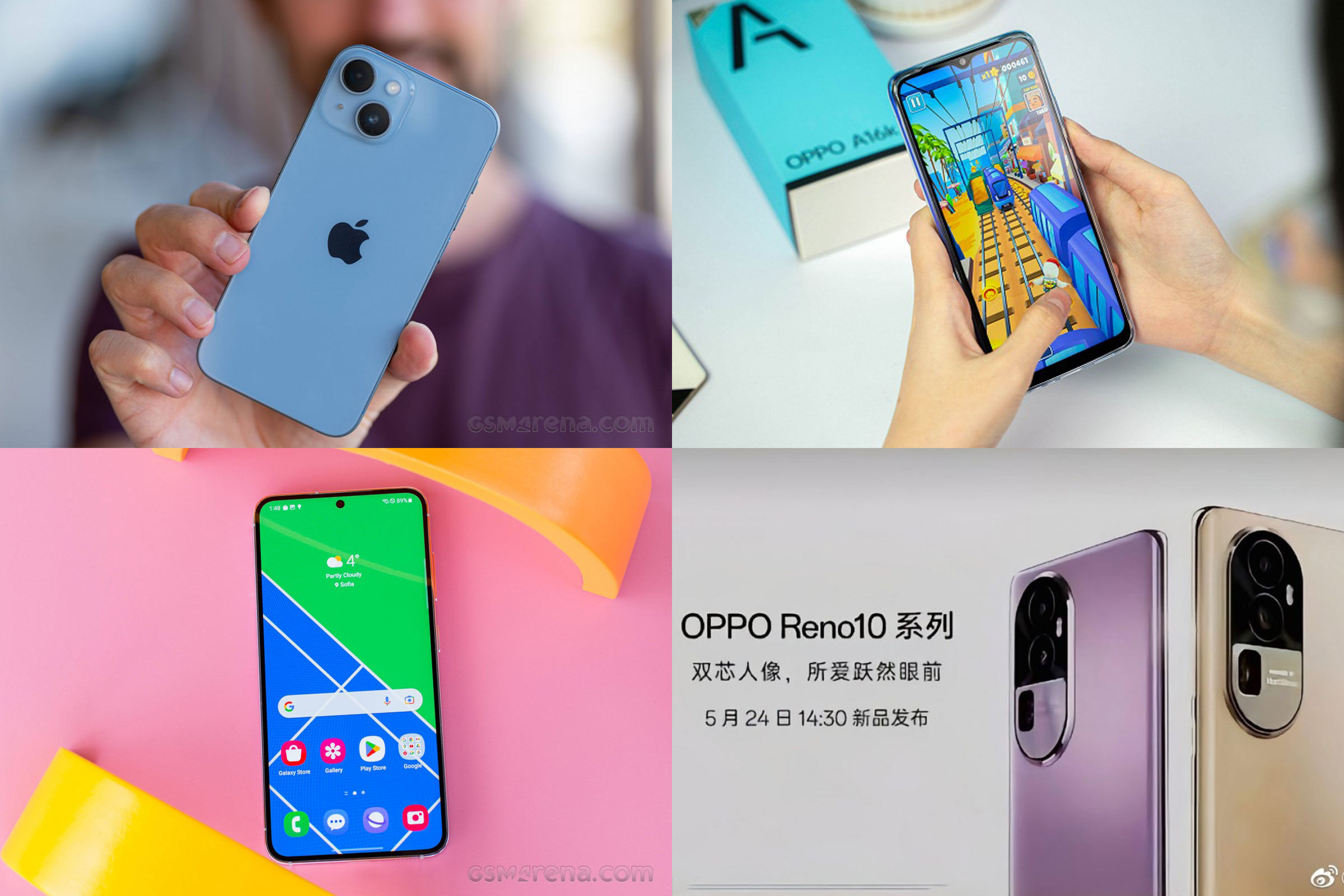iPhone 14 and Galaxy S23 prices drop to a record, OPPO Reno 10 series is coming