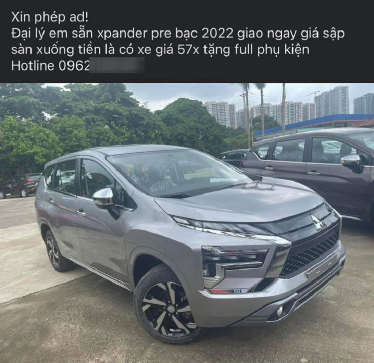 Mitsubishi Xpander AT Premium giảm giá cực sâu hút khách Việt, quyết vùi dập Toyota Veloz Cross ảnh 1
