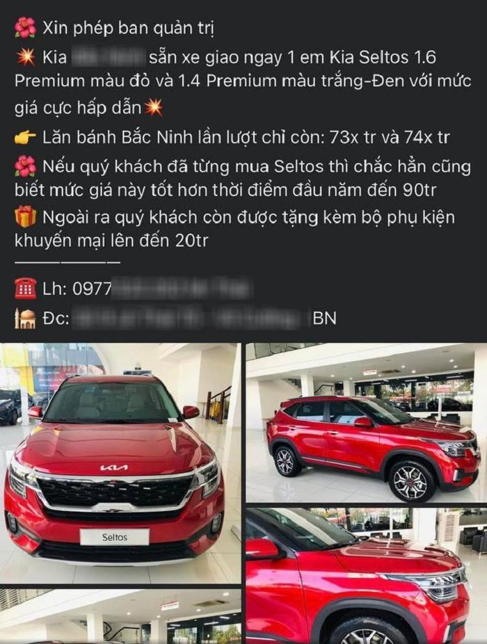 Kia Seltos giảm giá cực sâu để thu hút khách Việt, quyết tâm ‘đè đầu cưỡi cổ’ Hyundai Creta ảnh 1