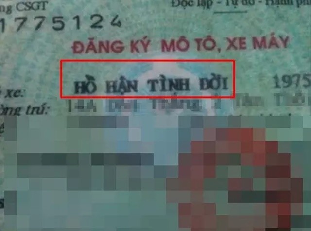 Kỳ lạ những tên khai sinh chỉ có ở Việt Nam, ai đọc cũng phải phì cười vì quá 'dị' 10