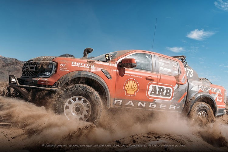 Hé lộ thêm về chiếc xe vô địch Baja 1000, Ford Ranger Raptor  trước thềm giải đua Finke Desert Race ảnh 3