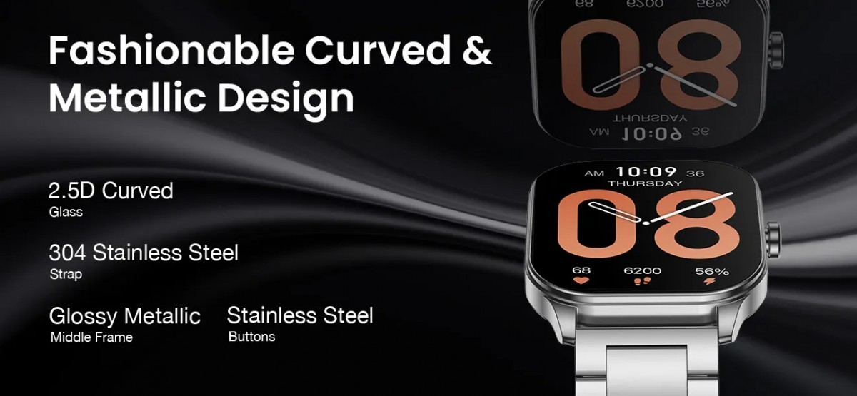 Amazfit Pop 3S ra mắt, giá bằng 1/10 nhưng có thiết kế đẹp, tính năng xịn chẳng kém Apple Watch S8