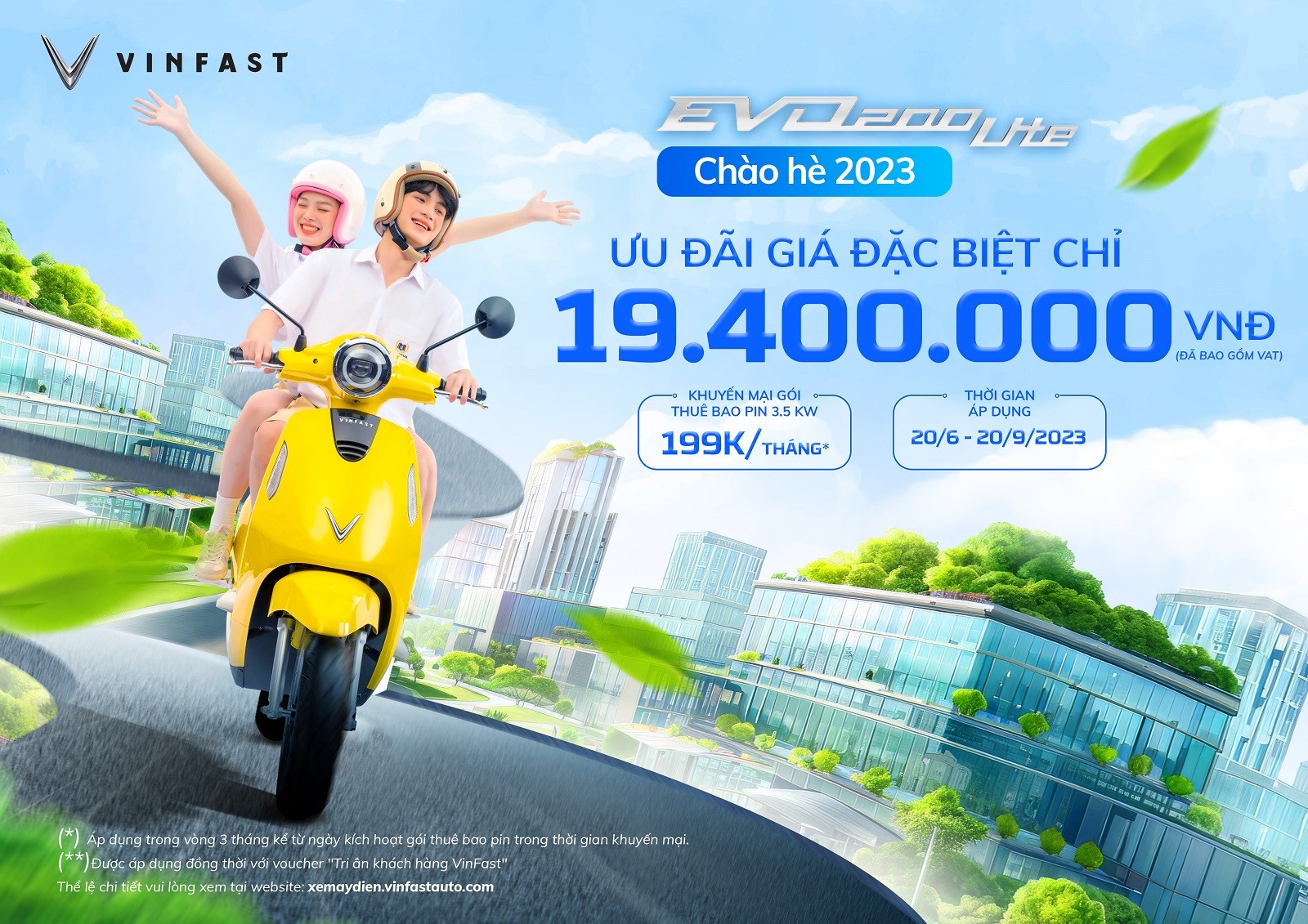 VinFast ưu đãi đặc biệt mùa hè, EVO200 LITE về giá 19,4 triệu đồng ảnh 3