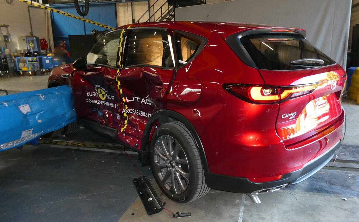 Mazda CX-60 2023 gây ấn tượng khi đạt chuẩn an toàn 5 sao ANCAP