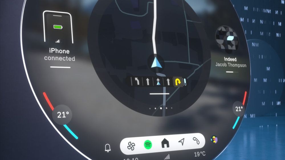 MINI Cooper 2024 hé lộ trang bị nội thất ấn tượng: Màn hình tròn độc đáo, trợ lý ảo AI