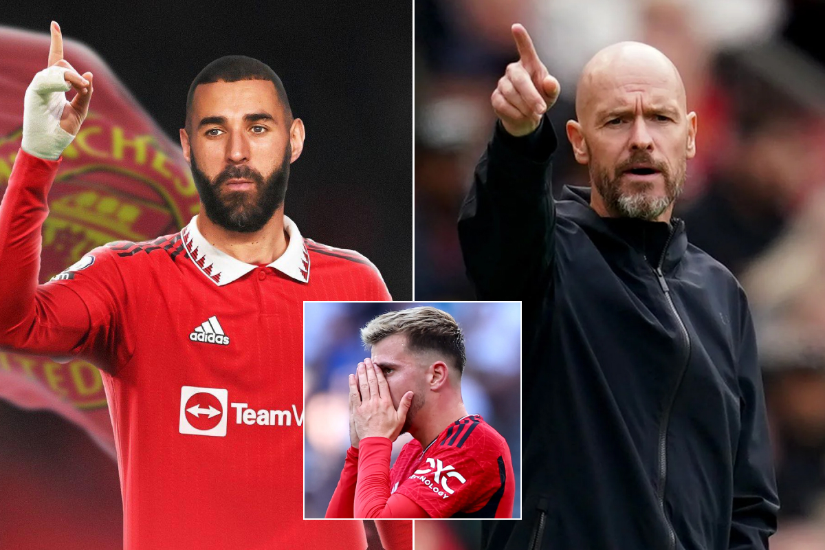Tin chuyển nhượng MU 24/8: HLV Ten Hag bất ngờ chiêu mộ Benzema; Mason ...