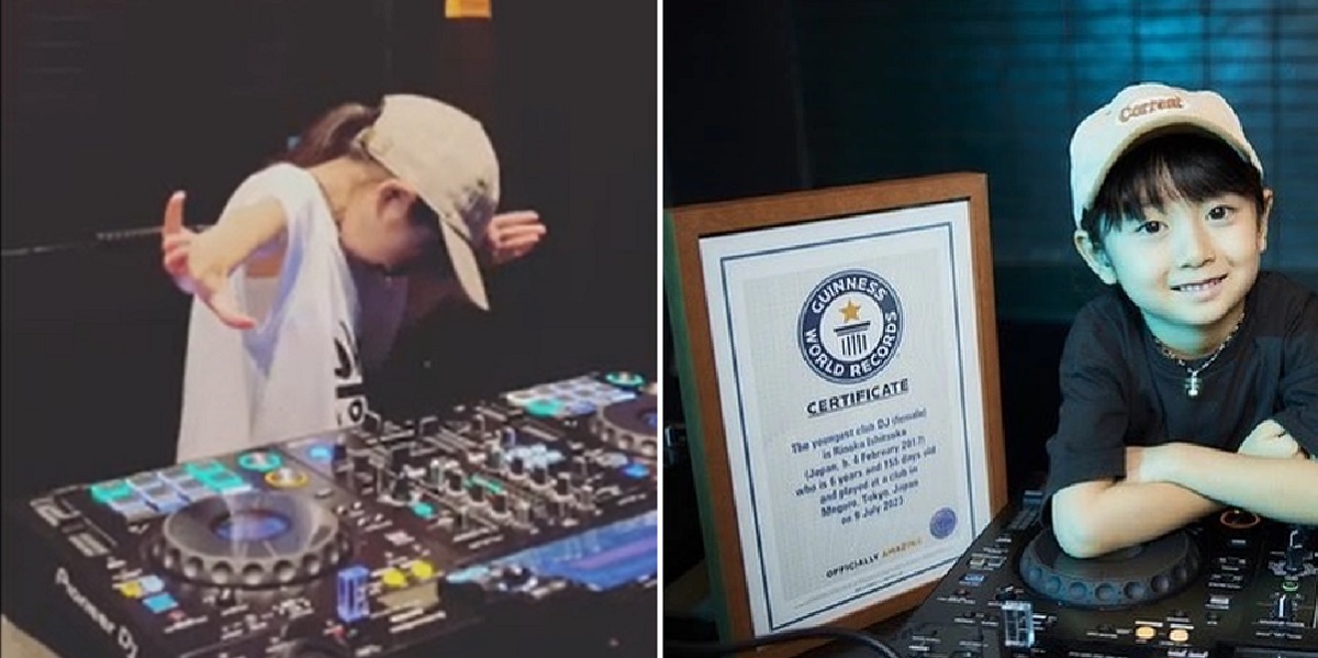 Cô bé châu Á 6 tuổi ghi danh vào sách Kỷ lục Guinness khi là DJ nhỏ tuổi nhất thế giới