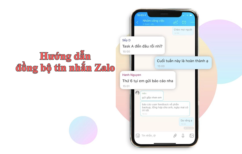 Đồng bộ tin nhắn zalo đơn giản cho ai chưa biết