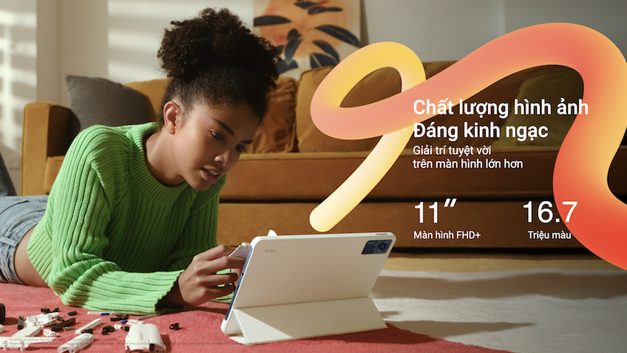 Xiaomi ra mắt Redmi Pad SE: màn hình lớn 11 inch, pin 8.000 mAh cùng mức giá chỉ từ 4,99 triệu đồng