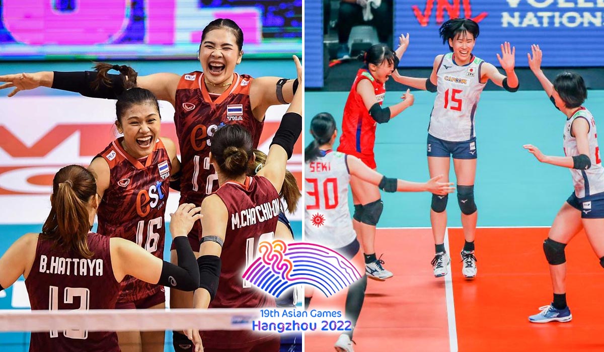 Trực tiếp bóng chuyền nữ Thái Lan vs Nhật Bản - ASIAD 2023; Cách xem ...