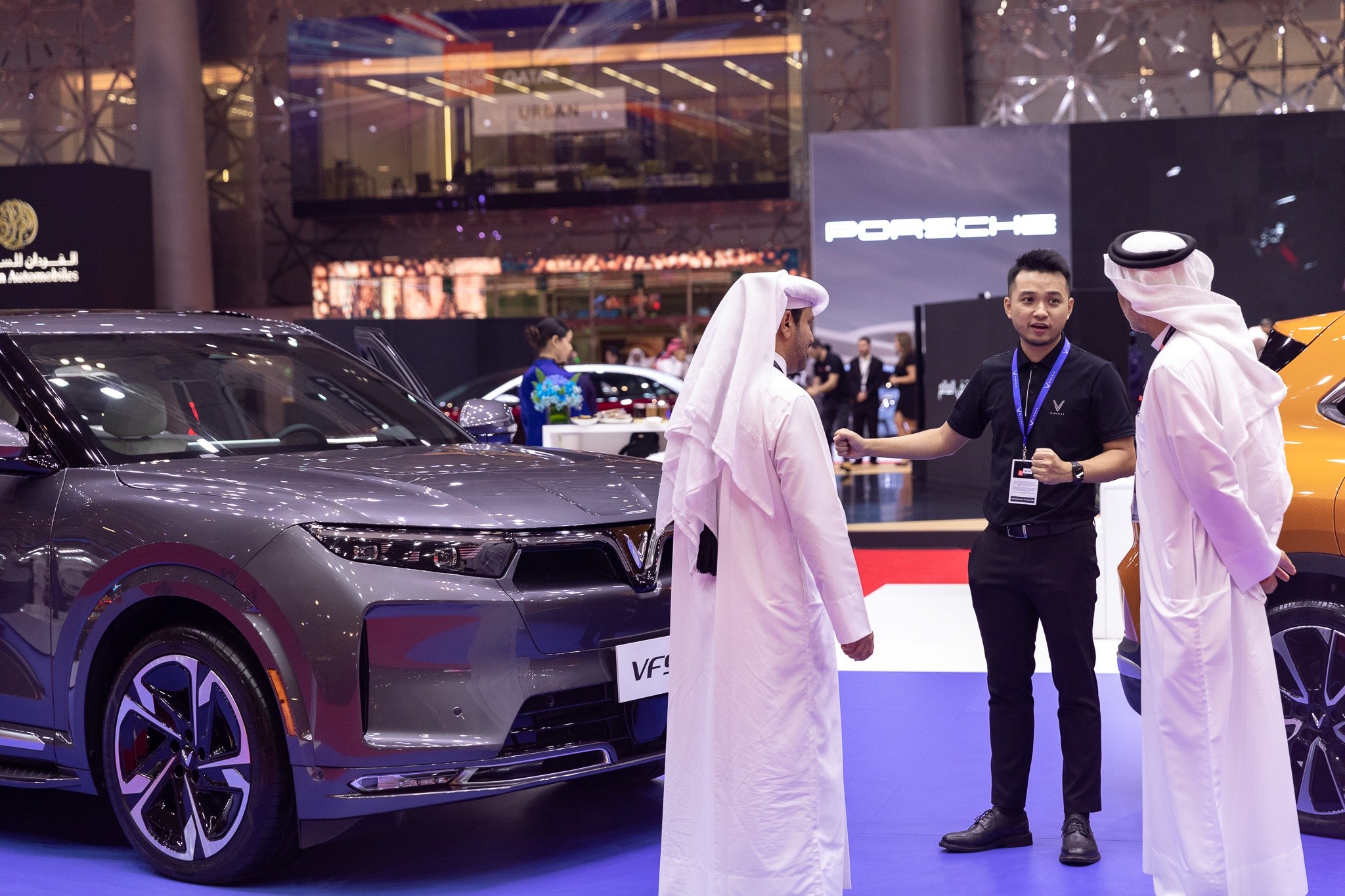 VinFast giới thiệu 4 mẫu ô tô điện tại triển lãm Geneva International Motor Show Qatar 2023 ảnh 4