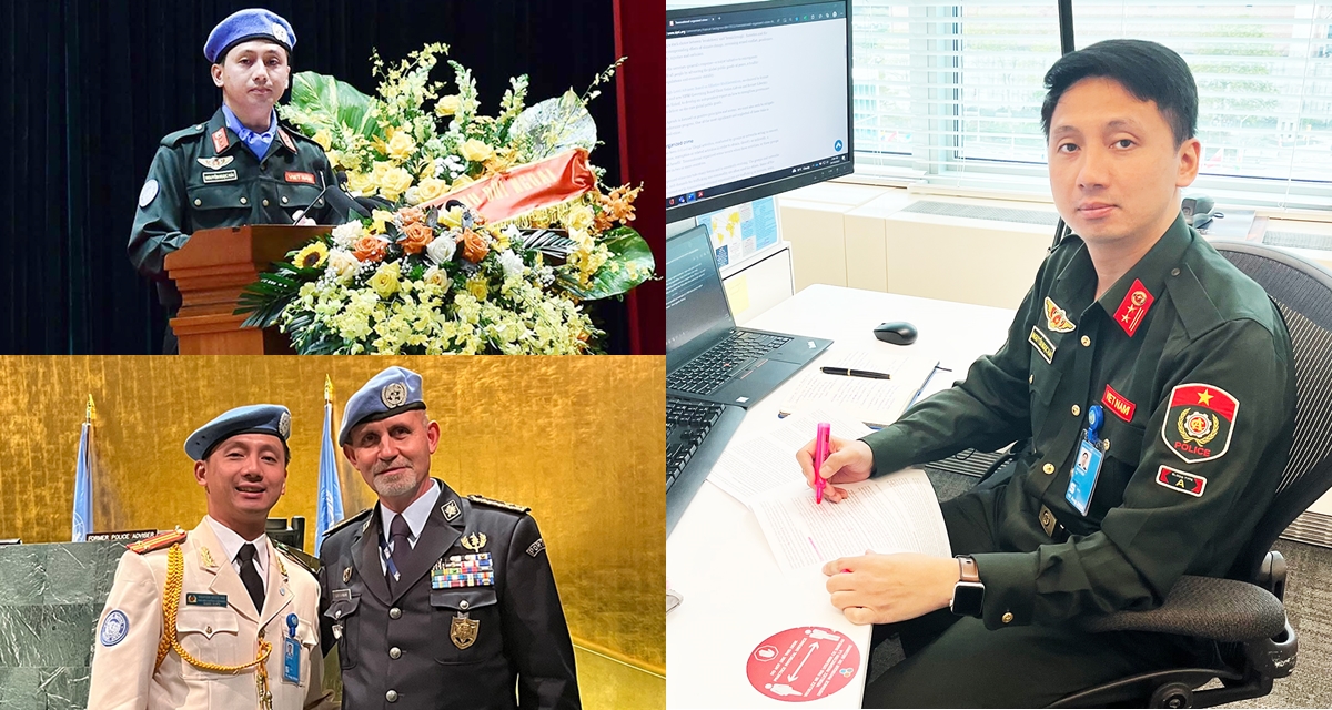 Thân thế sĩ quan CAND Việt Nam đầu tiên ở trụ sở LHQ: Là niềm tự hào đất nước, có thành tích vượt trội