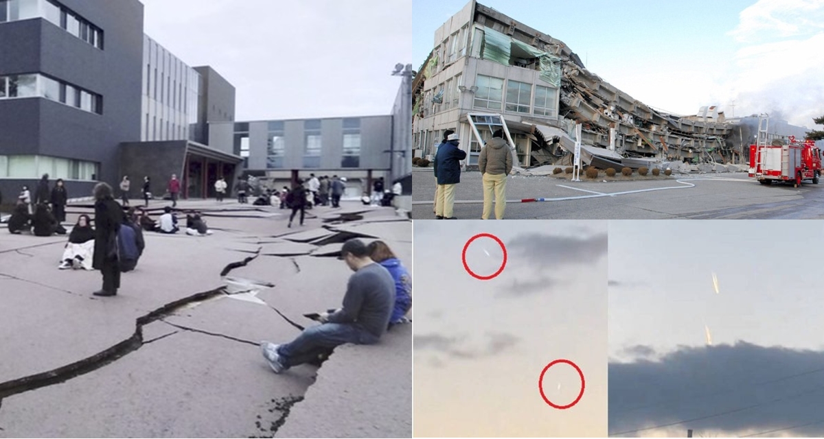 Clip hiện tượng kỳ lạ trước trận động đất kinh hoàng ở Nhật Bản, thiên tai được dự báo từ trước?