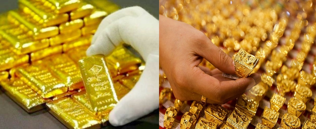 Giá vàng hôm nay 3/1/2024: Vàng miếng SJC trong nước tăng 500.000 đồng, lên 75,5 triệu đồng/lượng
