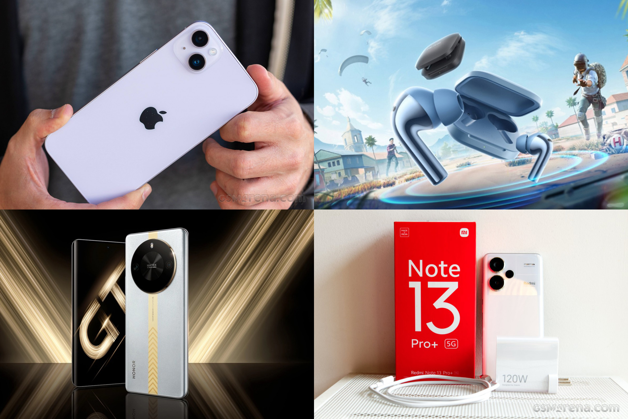 Tin công nghệ trưa 5/1: iPhone 14 Plus giảm khủng, Honor X50 GT ra mắt, OnePlus Buds 3 ra mắt, OPPO Find X7 lộ diện