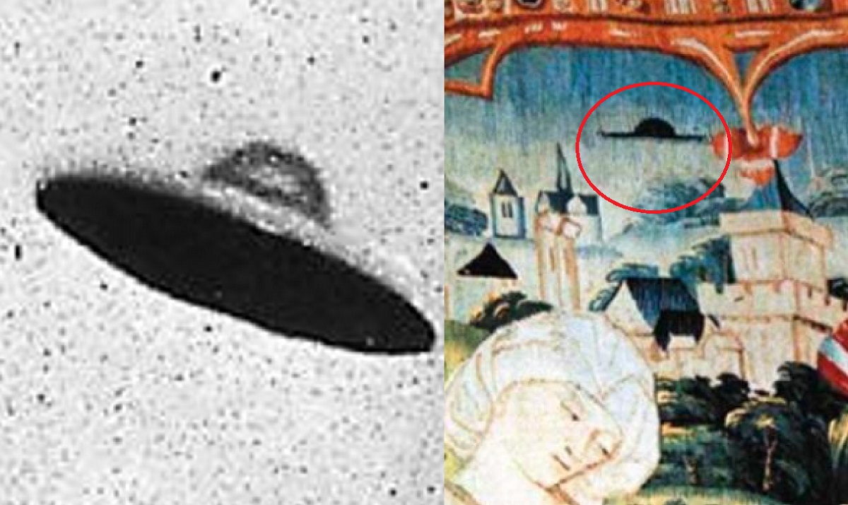 Bí ẩn về những vật thể hình đĩa bay giống UFO trong tấm thảm cổ có từ thế kỉ 16