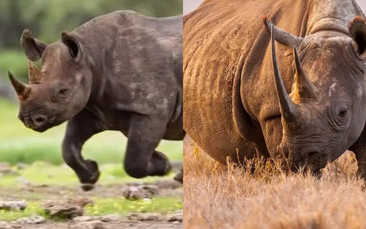 Loài tê giác hiếm nhất thế giới, sừng dài tới 1,5 mét, có thể lật nhào một chiếc ô tô!