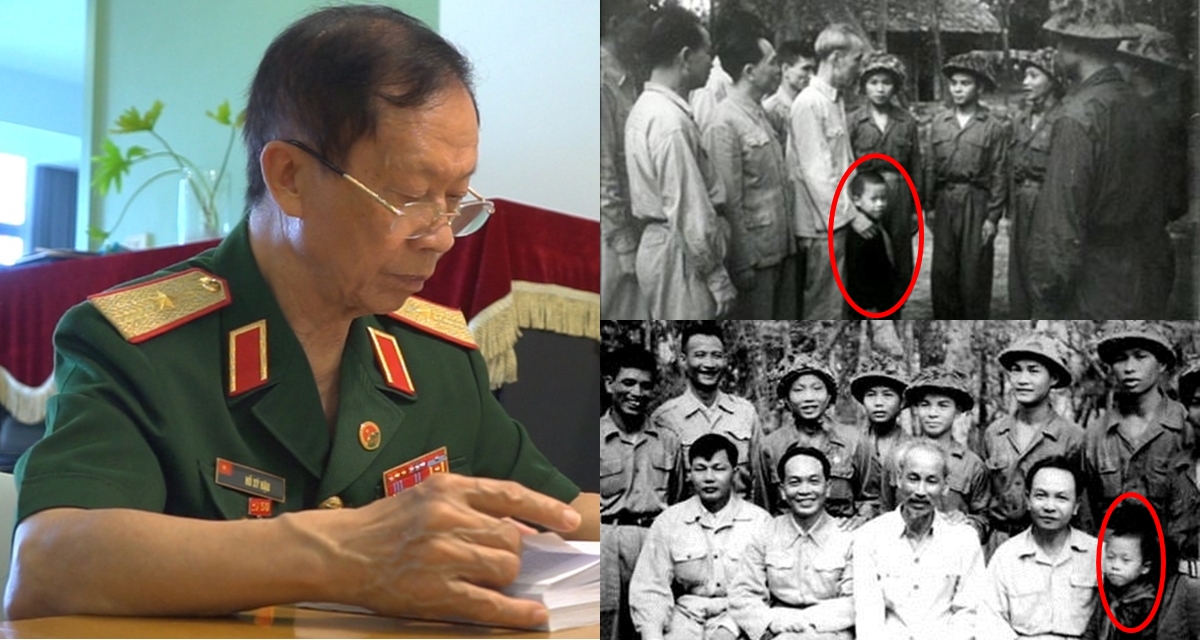 Thân thế cậu bé ‘đi lạc’ trong bức ảnh lịch sử chụp Bác Hồ: Gia đình 4 đời được gặp Bác, là tướng quân đội