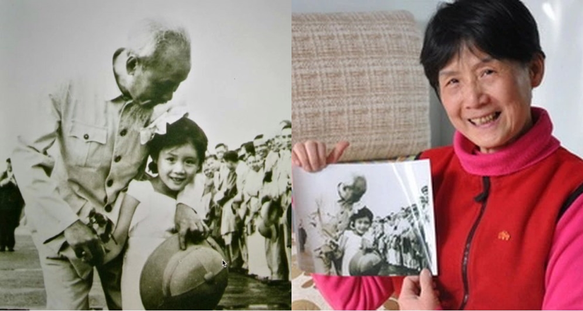 Thân thế cô bé Trung Quốc được chụp bức ảnh đặc biệt với Bác Hồ, nói câu gì mà khiến Người bật cười lớn?