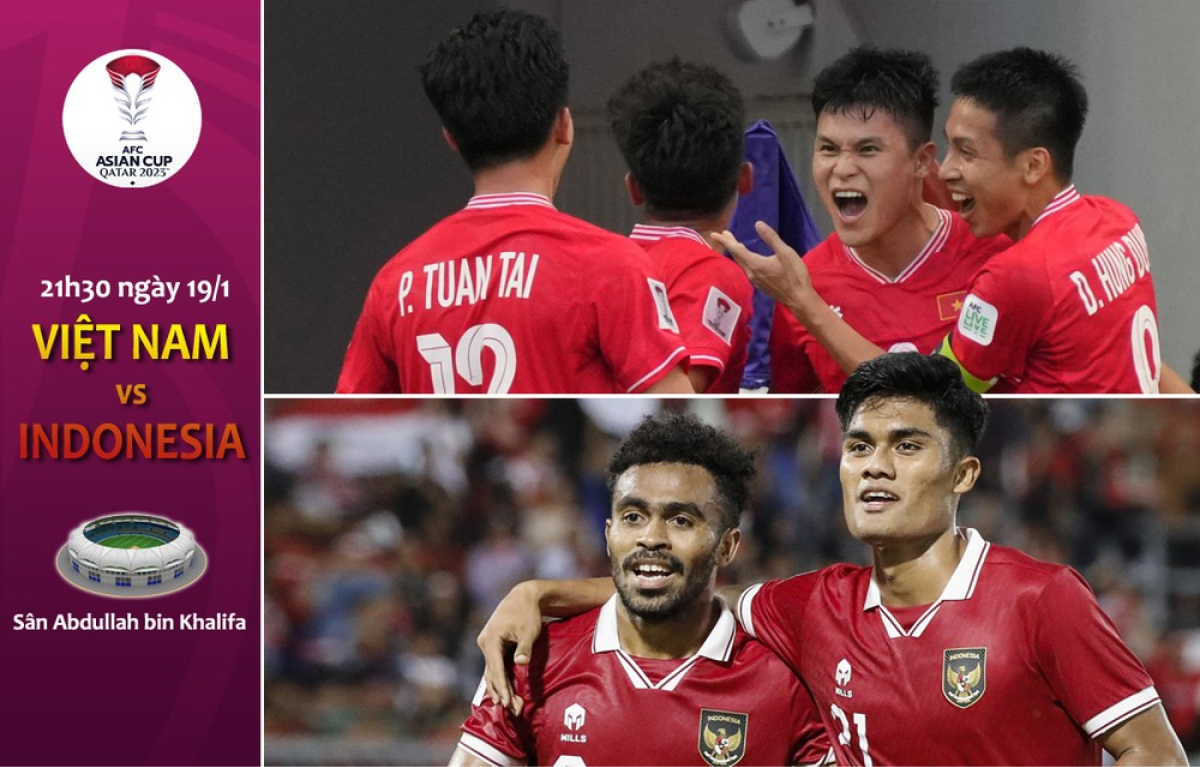 Trực tiếp bóng đá Việt Nam vs Indonesia, 21h30 ngày 19/1 - Link xem ...