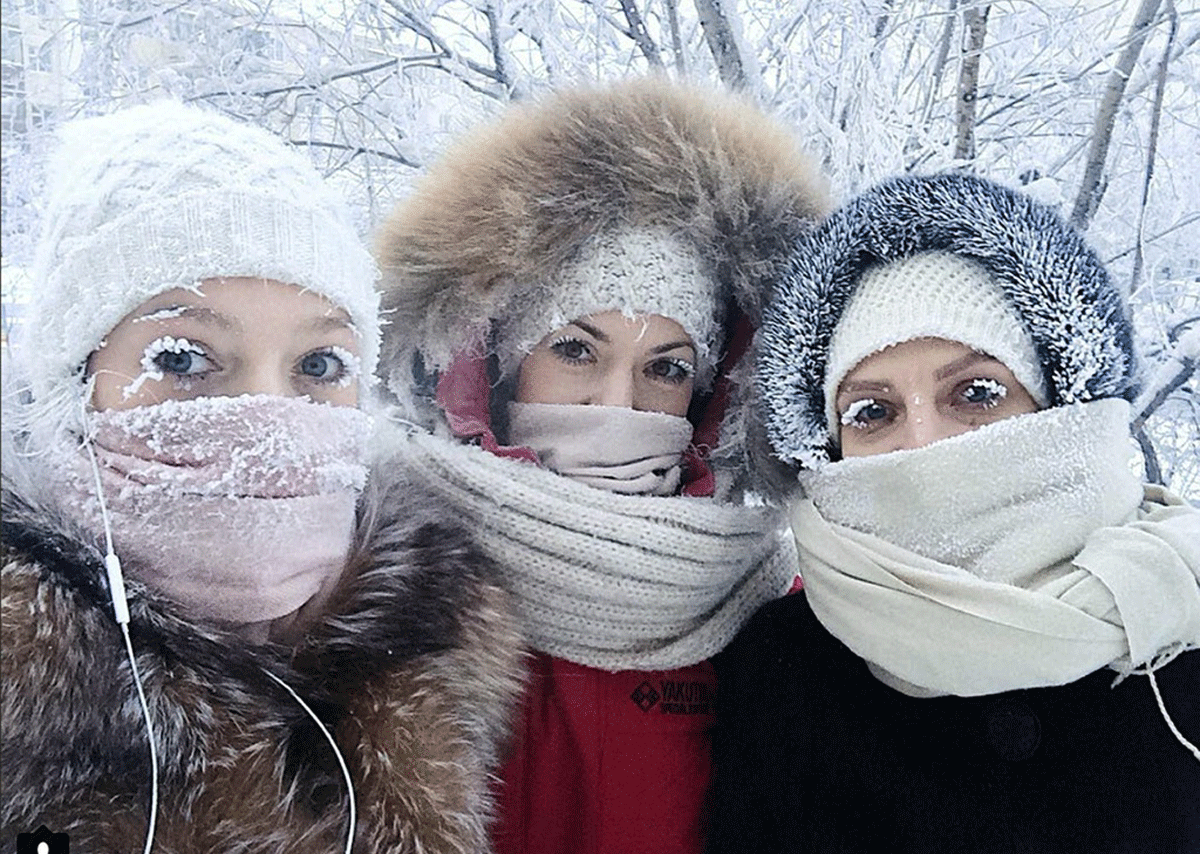 Thông tin về làng lạnh nhất thế giới có 500 dân sinh sống: Thấp nhất -71ºC, lông mi có thể bị đóng băng