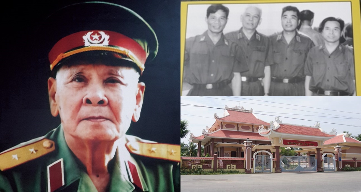 Vị tướng duy nhất của Việt Nam từng là danh thủ bóng đá: Anh cả của LLVT Bến Tre, được dân lập đền thờ