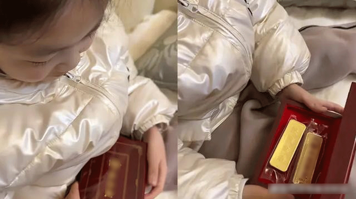 Netizen xôn xao trước câu chuyện bé trai mầm non mang tặng bán gái 2 thỏi vàng 100 gram