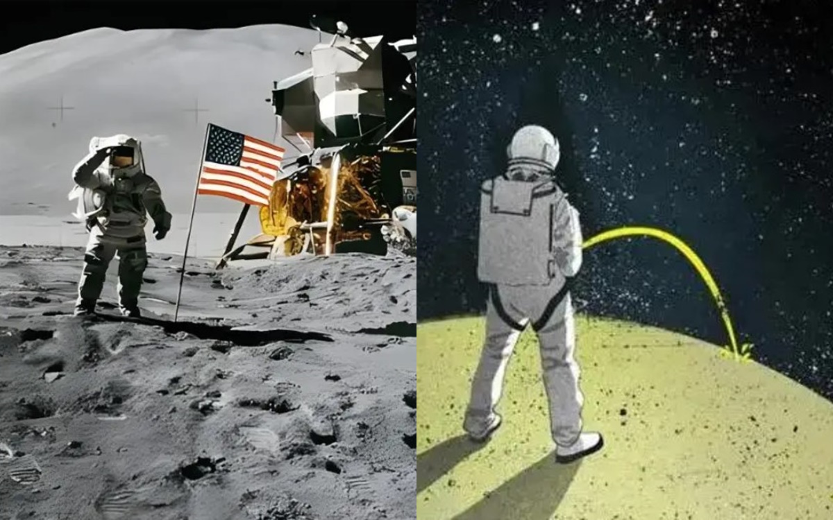 Điều gì sẽ xảy ra nếu phi hành gia đi tè trên mặt trăng? Hậu quả vô cùng kinh khủng