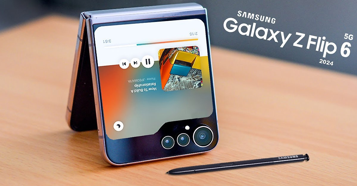Samsung Galaxy Z Flip6 lộ diện với RAM khủng 12GB, màn hình ngoài rộng rãi, trang bị tính năng AI giống dòng Galaxy S24