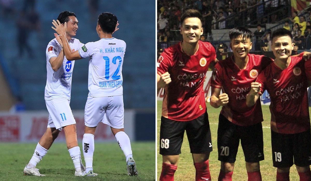 Bảng xếp hạng V.League 2023/24 mới nhất: Tuấn Anh tỏa sáng ở TX Nam Định; CLB CAHN áp sát ngôi đầu?