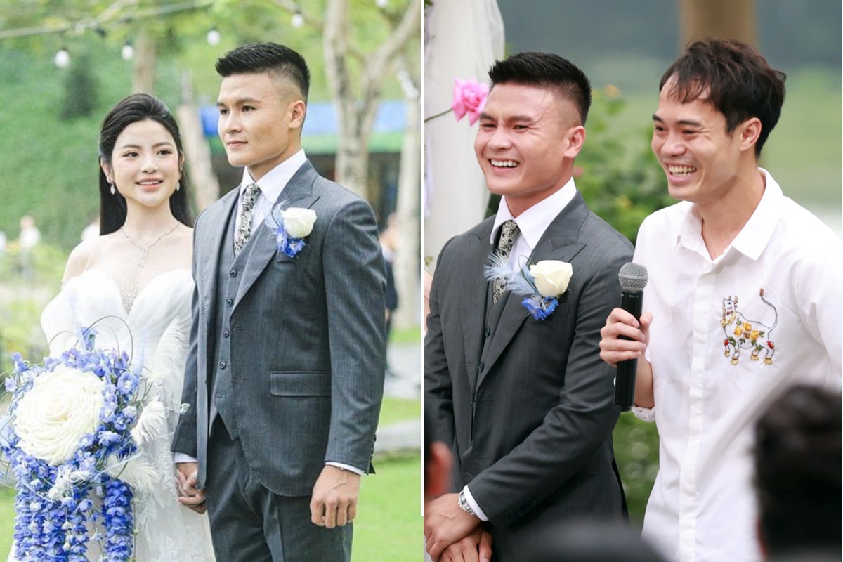 Quang Hải công bố thông tin gây chấn động, Văn Toàn nói lời đặc biệt trong đám cưới ngôi sao ĐT Việt Nam