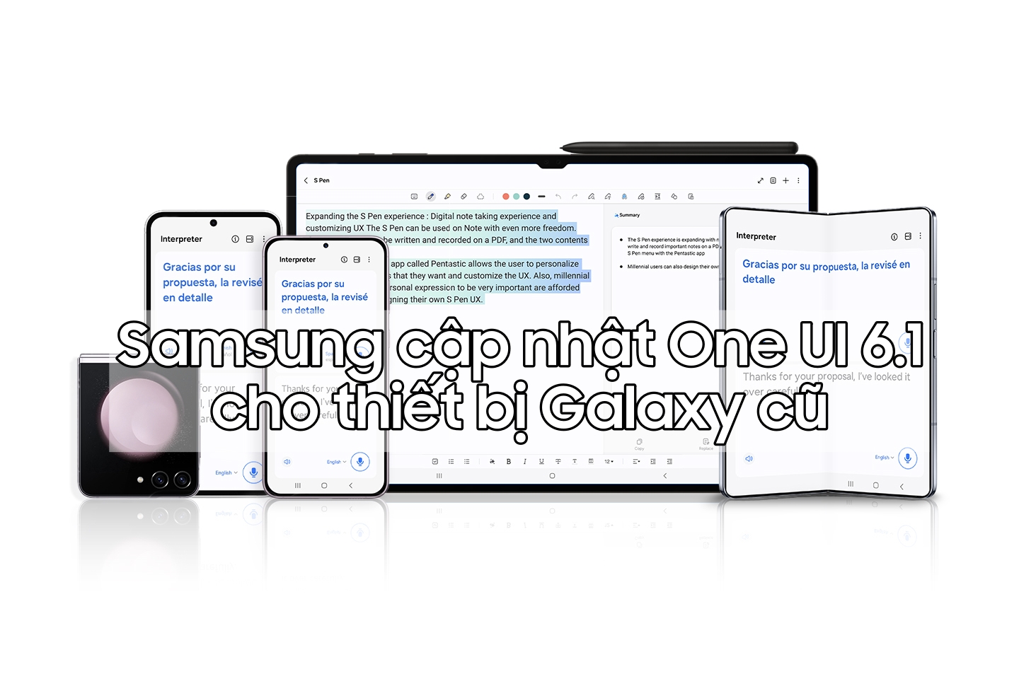 Tin vui Samfans, One UI 6.1 đã chính thức cập nhật cho máy Galaxy cũ! 