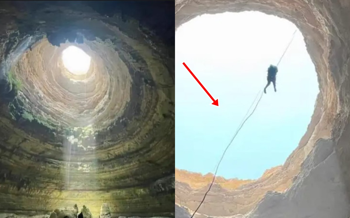 Giếng địa ngục sâu 112 mét cuối cùng cũng có người chạm tới đáy, lộ ra một thế giới kinh ngạc!