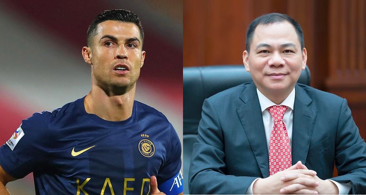 Ông Phạm Nhật Vượng và Cristiano Ronaldo ai giàu hơn? Choáng váng tài sản của tỷ phú Việt Nam