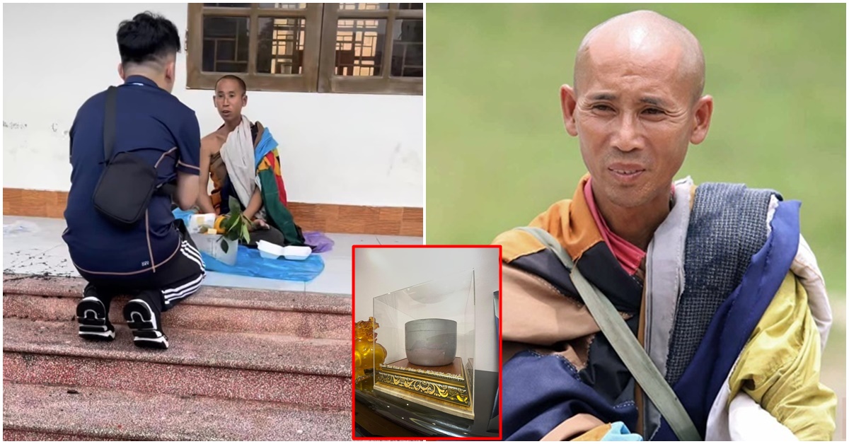 Từ Anh về Việt Nam gặp ‘sư Thích Minh Tuệ’, chàng trai được tặng 1 ‘vật báu’, quyết mang theo bên mình
