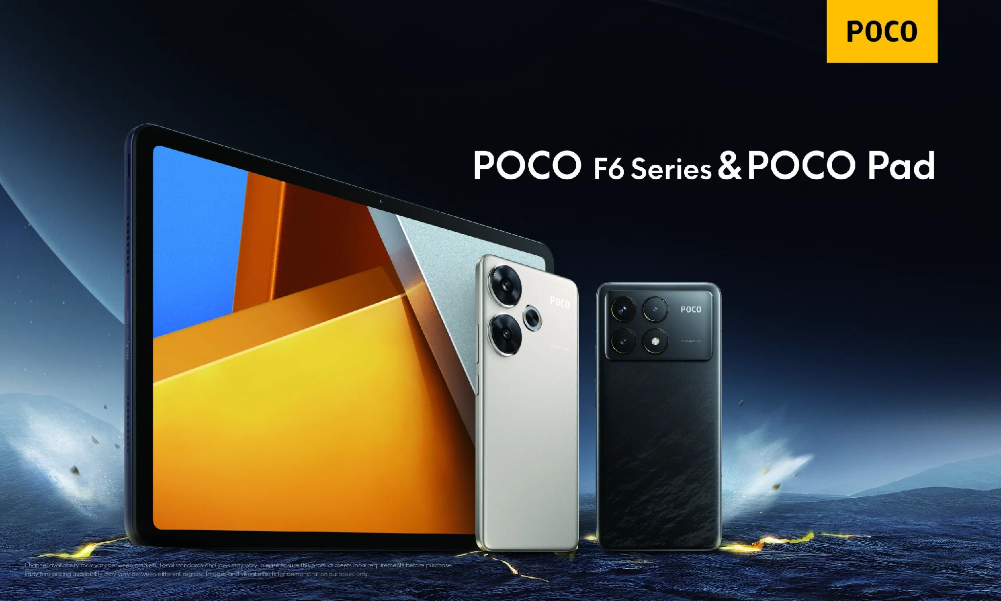 Bộ đôi POCO F6 ra mắt toàn cầu cùng chiếc máy tính bảng POCO đầu tiên, hỗ trợ làm việc hiệu quả, giải trí đỉnh cao