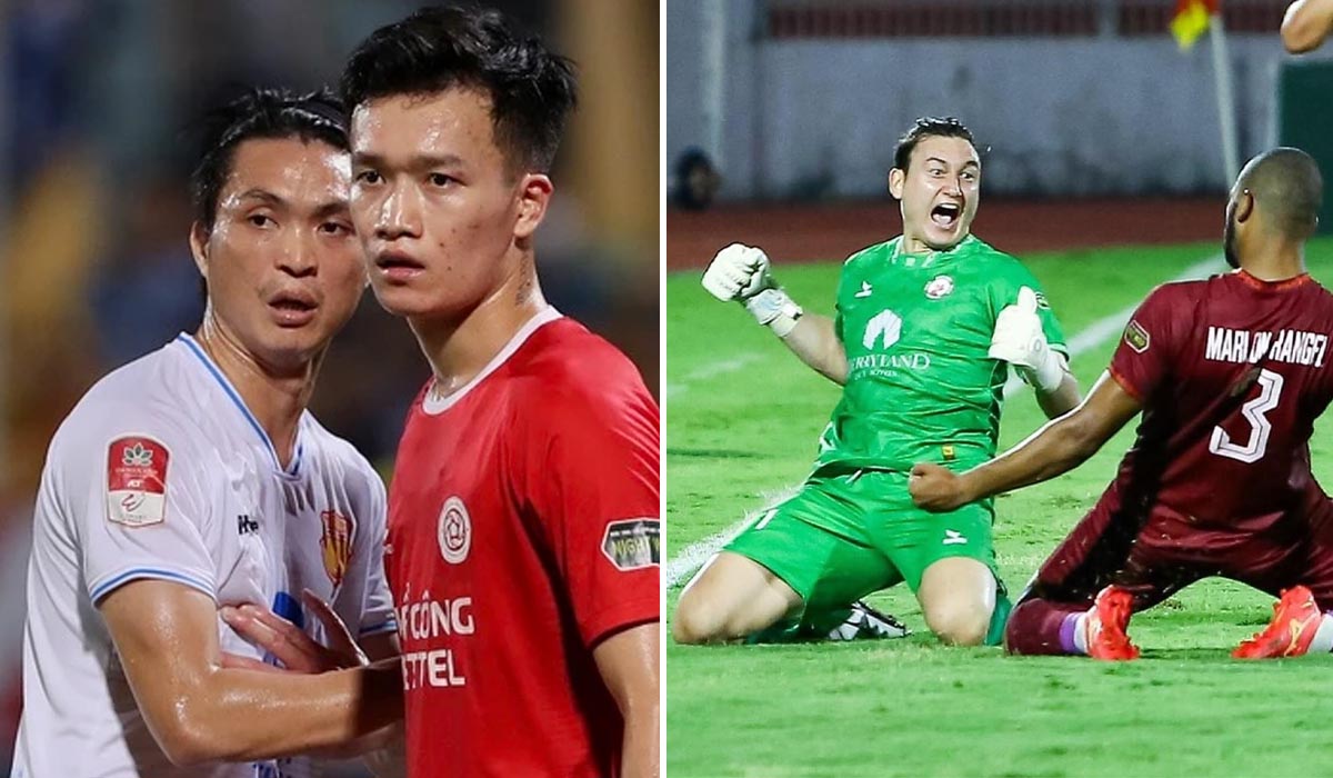 Bảng xếp hạng V.League 2023/24 mới nhất: Đặng Văn Lâm lập kỷ lục; Tuấn Anh gieo sầu cho Thái Sơn?