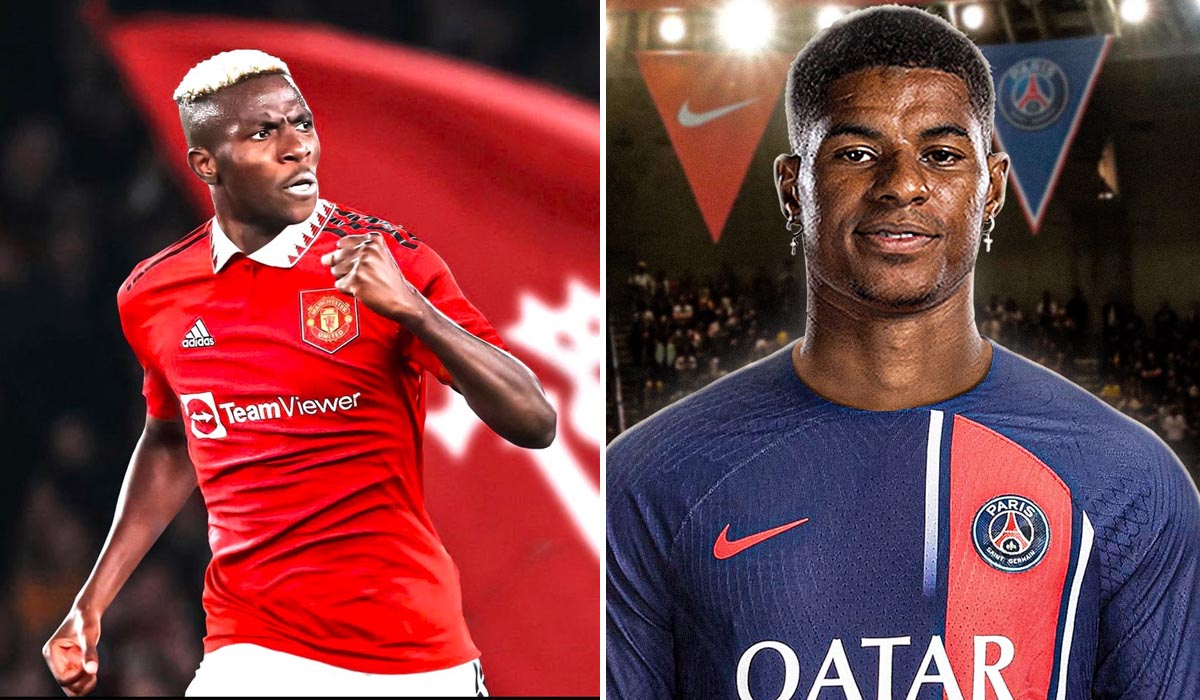 PSG kích hoạt thương vụ Rashford, Man Utd lập tức chiêu mộ Victor Osimhen với mức giá khó tin?