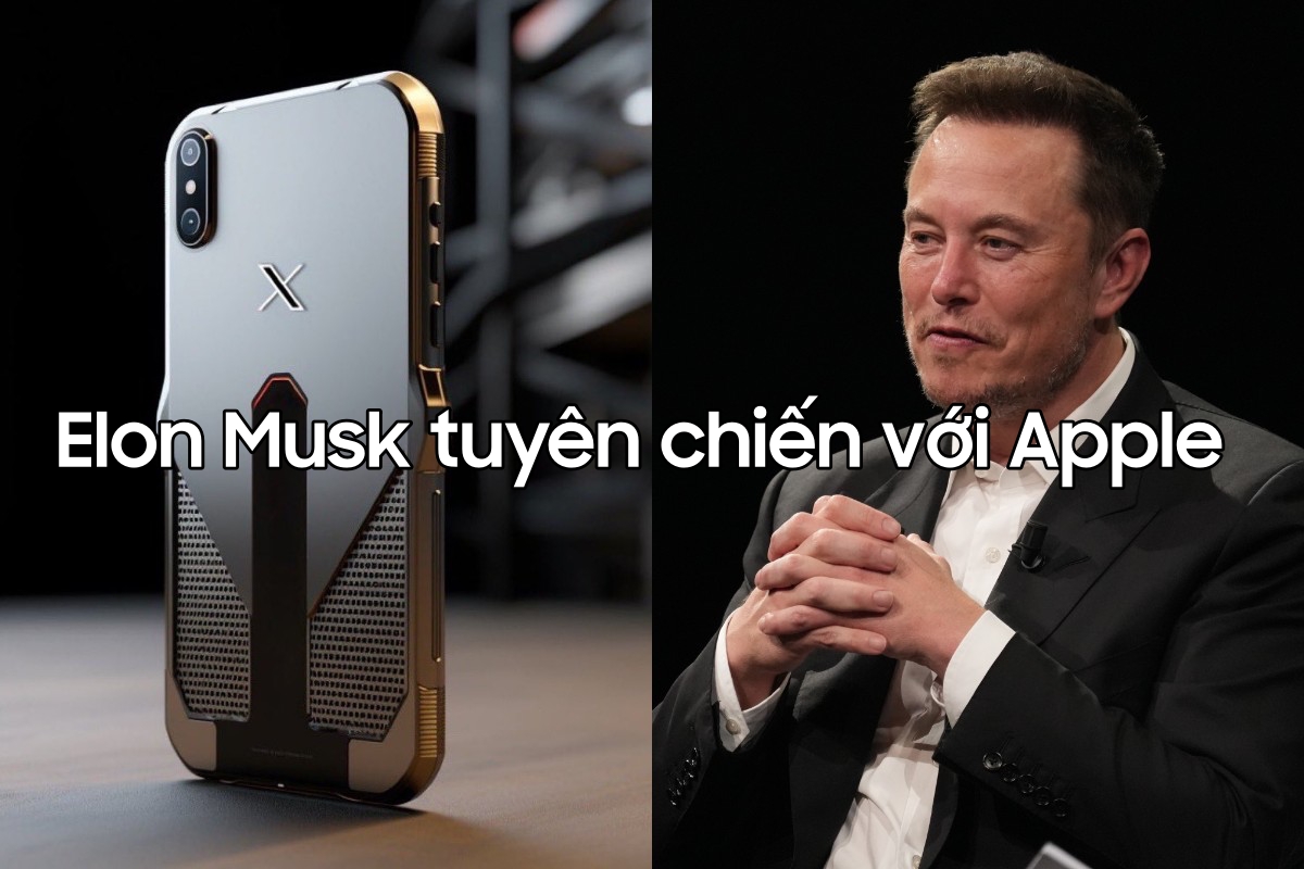 Elon Musk tuyên chiến với Apple, tạo ra điện thoại X Phone hòng \'đe dọa\' iPhone