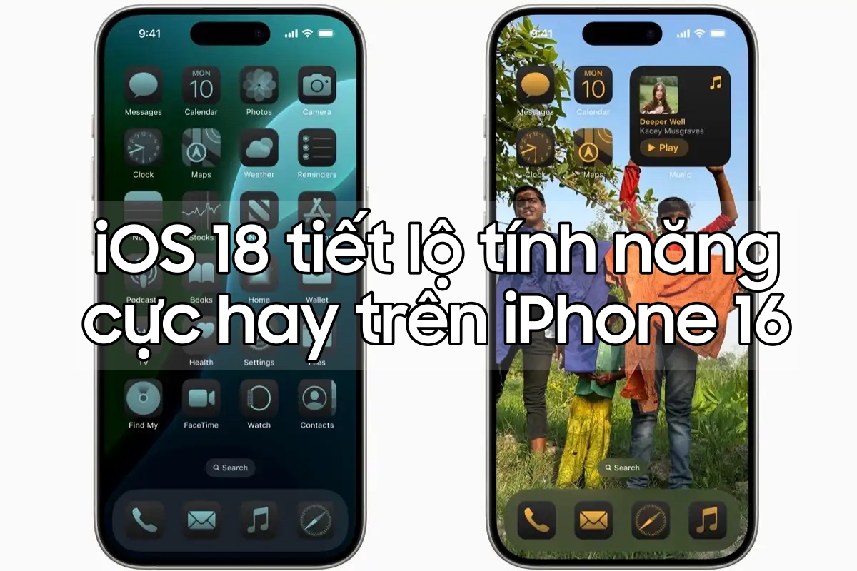 Thay đổi cực kỳ độc lạ trên iOS 18 tiết lộ tính năng iPhone 16