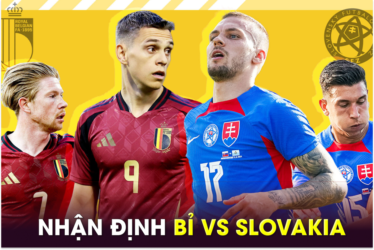 Nhận định Bỉ vs Slovakia, 23h ngày 17/6 - EURO 2024: Lukaku sẵn sàng đua \'Vua phá lưới\'