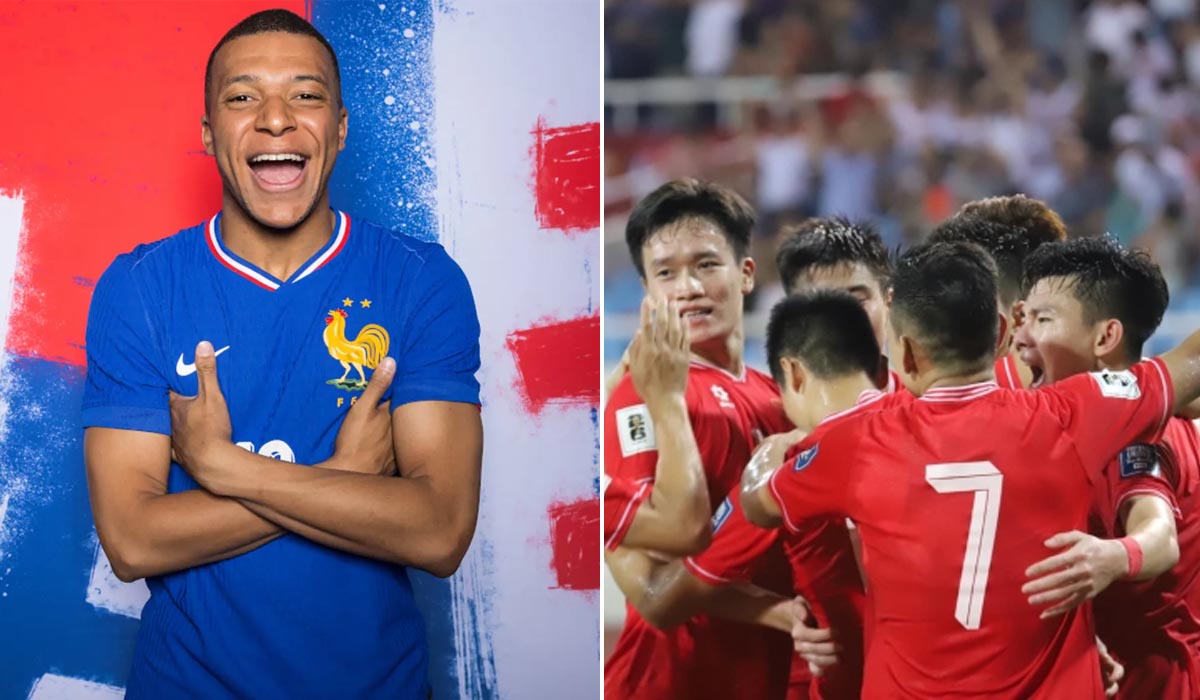 Kết quả bóng đá hôm nay: Mbappe lập kỷ lục ở EURO 2024; ĐT Việt Nam nhận tin vui trên BXH FIFA