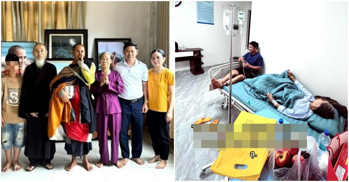 Xót xa mẹ ông Thích Minh Tuệ nhập viện sau nhiều ngày bị làm phiền, gia đình cầu xin 1 điều