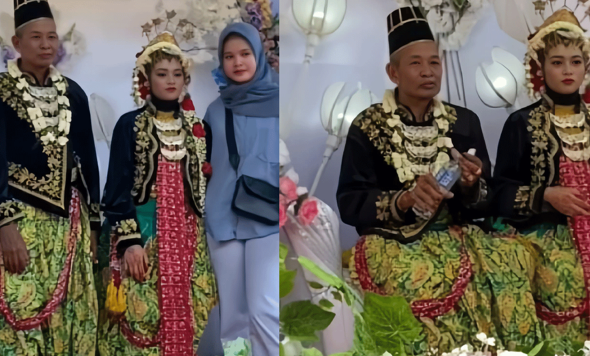 Netizen bàn tán rôm rả trước toàn cảnh đám cưới của cụ ông 75 tuổi và cô dâu 15 tuổi