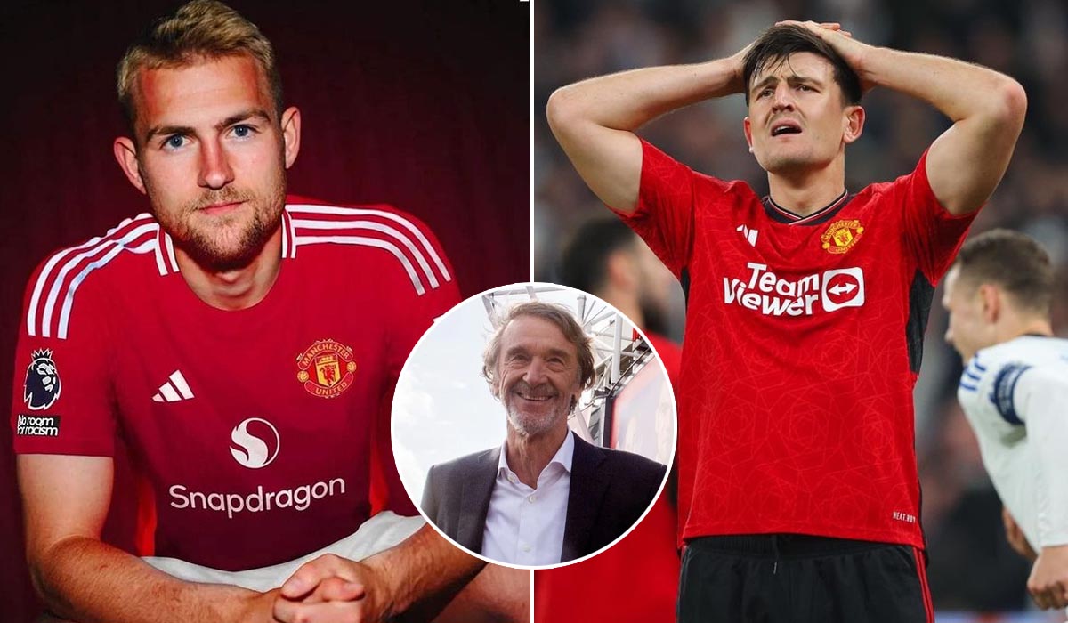 Sir Jim Ratcliffe thanh lý Harry Maguire, Man United công bố bom tấn đầu tiên trong 48h tới