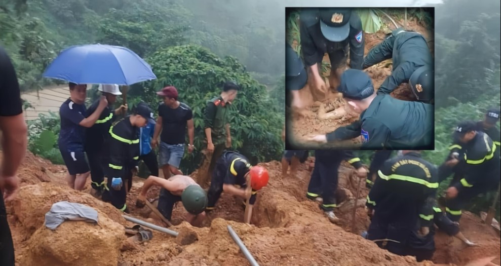 Toàn cảnh vụ sạt lở đất xe khách ở Hà Giang: 9 người tử vong, điều động 105 người tiếp tục tìm kiếm 