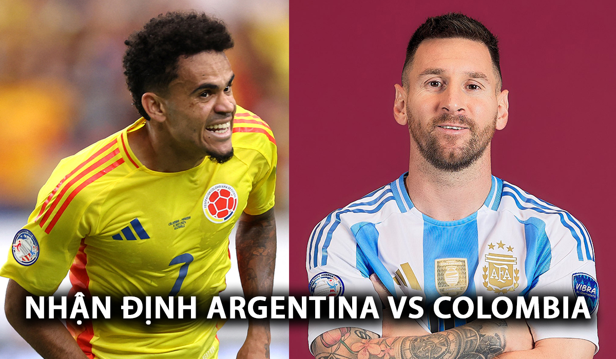 Nhận định bóng đá Argentina vs Colombia - Chung kết Copa America: Messi lập kỷ lục, Luis Diaz bị lu mờ 