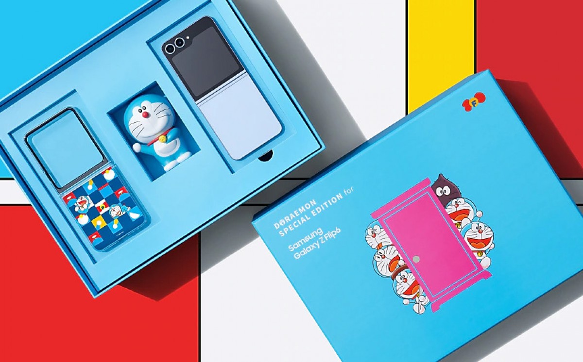 Samsung ra mắt Galaxy Z Flip6 bản Doraemon giới hạn, chỉ có 800 chiếc trên toàn thế giới, fan cứng rinh liền tay kẻo lỡ