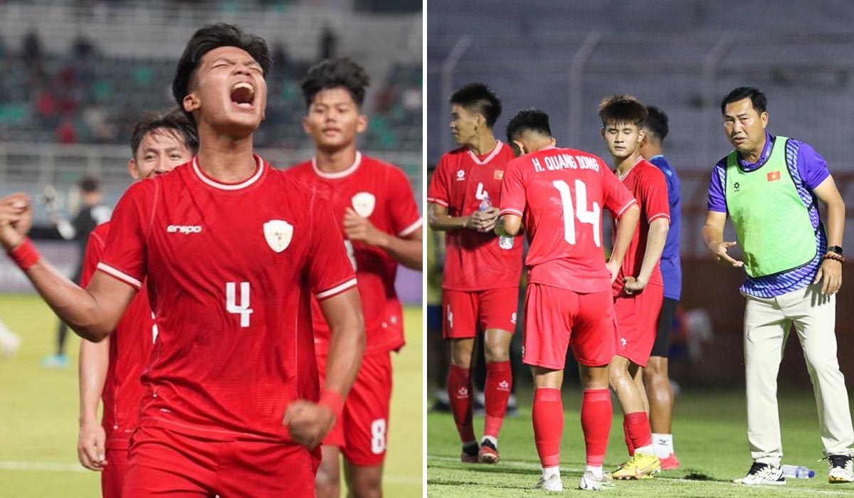 Kết quả bóng đá U19 Đông Nam Á hôm nay: U19 Indonesia đại thắng, ĐT Việt Nam đối diện kịch bản xấu